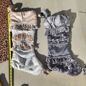Serendipity Elegant Decorative Stockings. Can Seperate For Reduced Price.